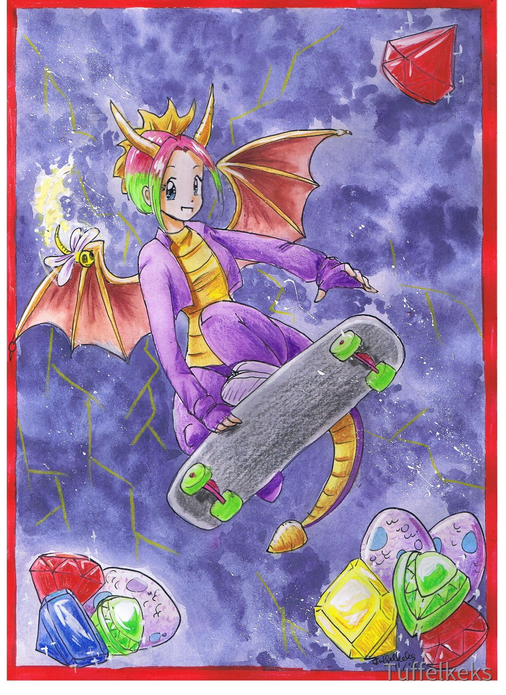 Spyro Style Skating