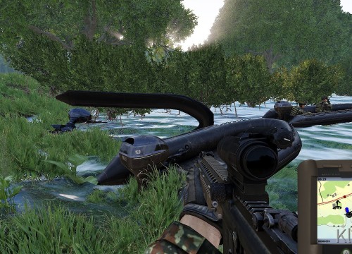 Kommando Boot "meldet sich zum Dienst"