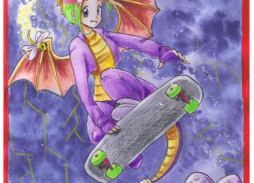 Spyro Style Skating