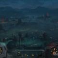 Nuka World bei Nacht