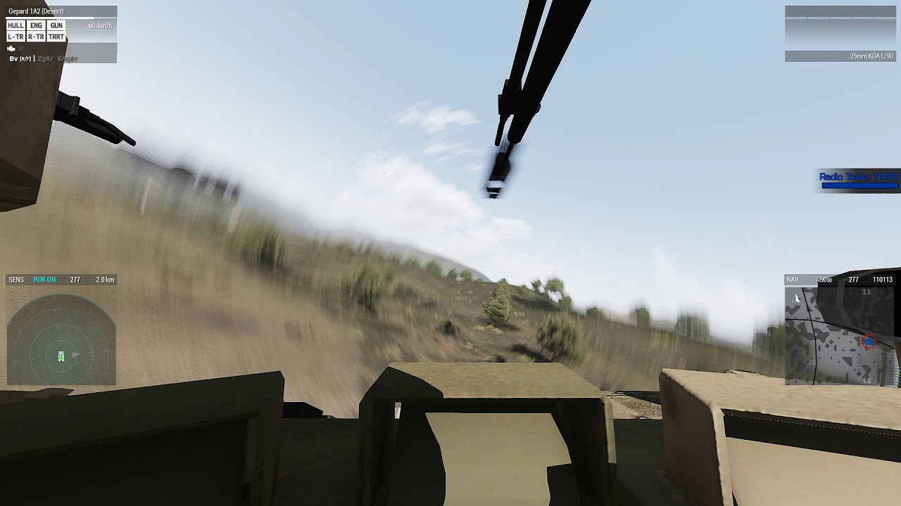 Gepard Barrel Roll